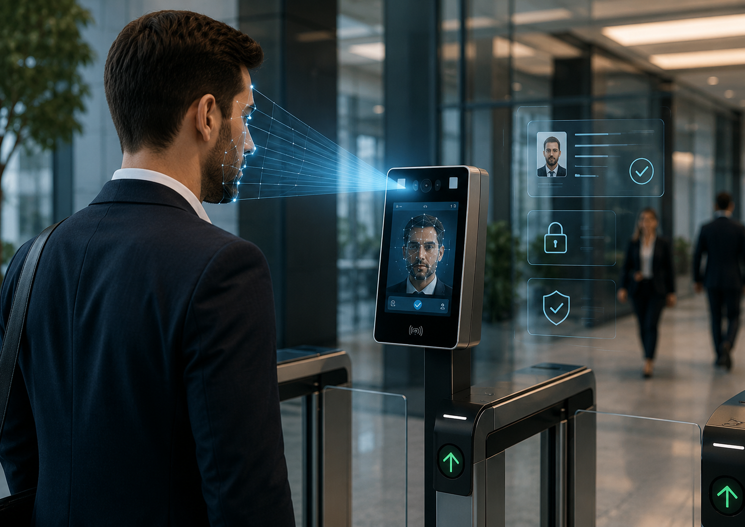 Biometria facial no controle de acesso: como unir segurança, agilidade e privacidade